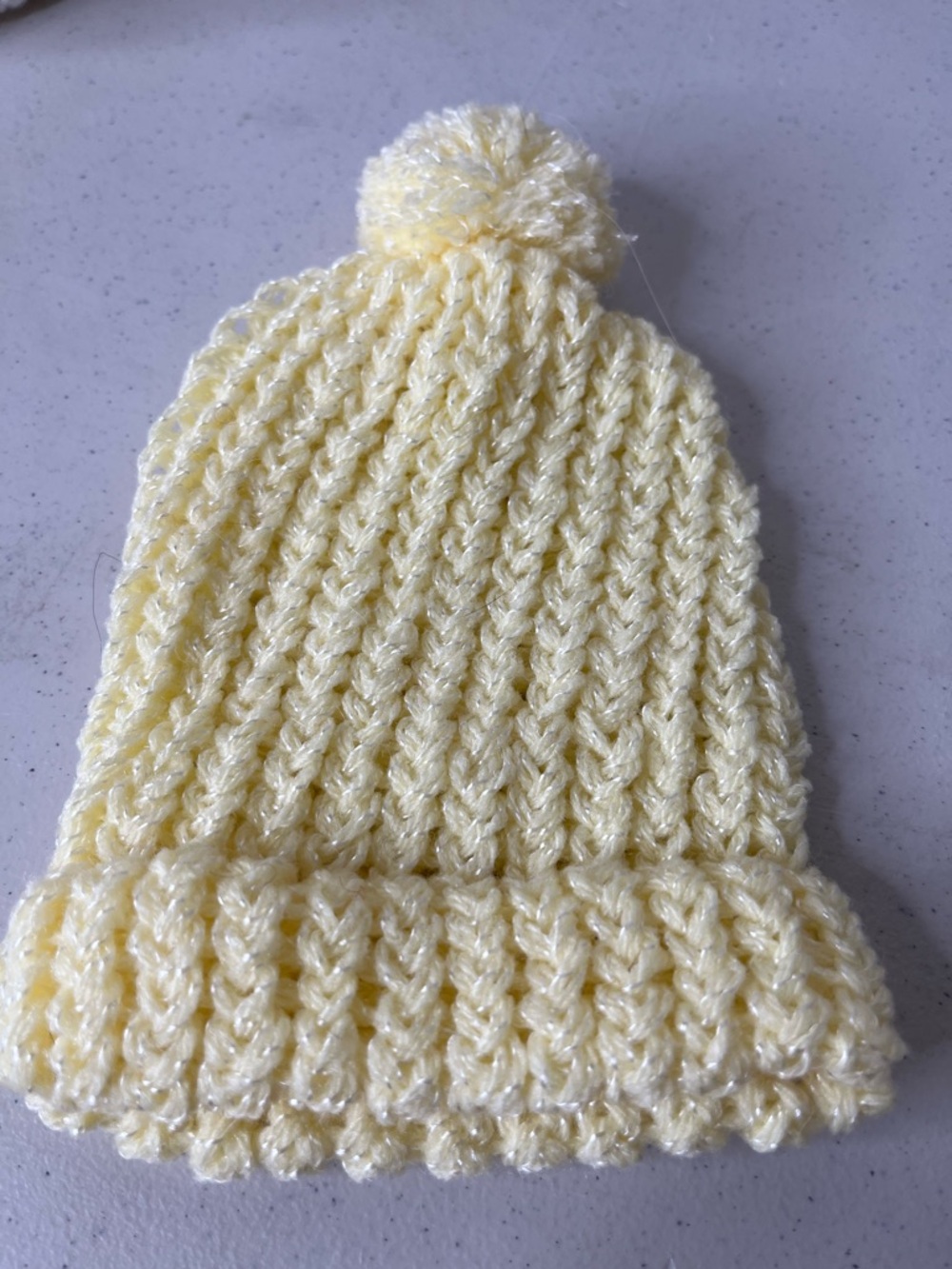 Newborn Beanie,Yellow